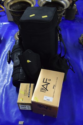 Lot 168 - Nikon telescope together with further lenses