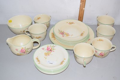 Lot 194 - Qty of Woods ivory teawares