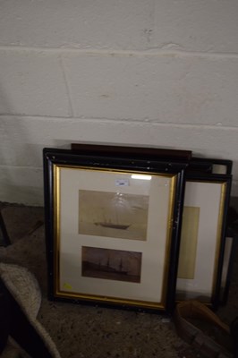 Lot 249 - Various black and white photographs of ships