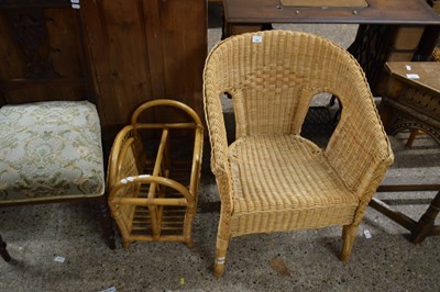 Lot 291 - Wicker chair