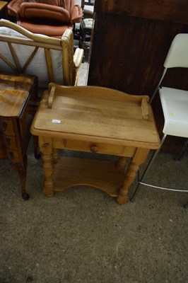 Lot 330 - Modern pine side table