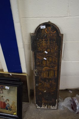 Lot 340 - 18th Century longcase clock door