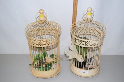 Lot 508 - Two decorative birdcages