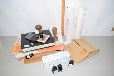 Lot 510 - Mixed items to include various art supplies,...