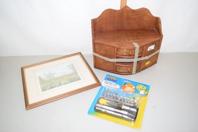 Lot 537 - A hardwood jewellery box, precision craft...