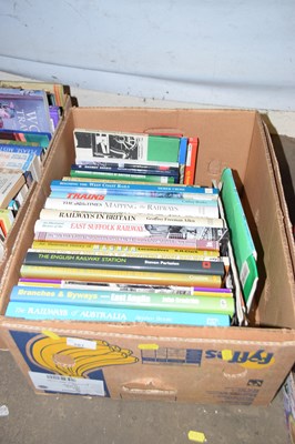 Lot 587 - One box railway interest books