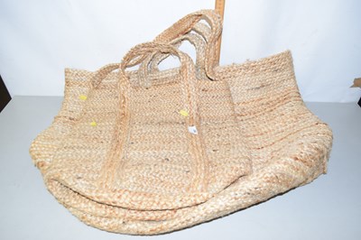 Lot 597 - Two large woven bags