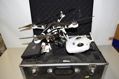 Lot 665 - DJI drone with accessories and travel case
