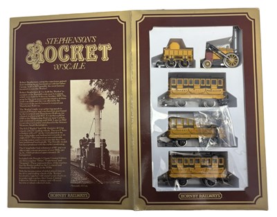 Lot 16 - A boxed Hornby 00 gauge Stephenson's Rocket...