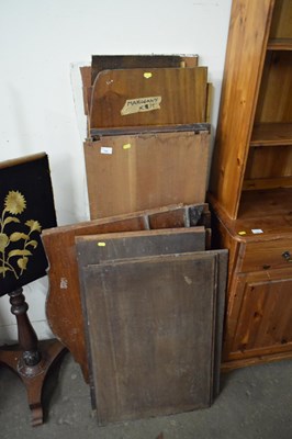 Lot 708 - Qty various mahogany furniture parts