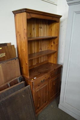 Lot 709 - Modern pine kitchen dresser