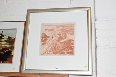 Lot 140 - After Shannon monochrome lithograph figures on...