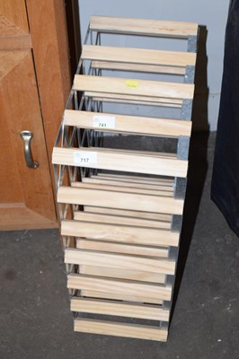 Lot 717 - Wine rack