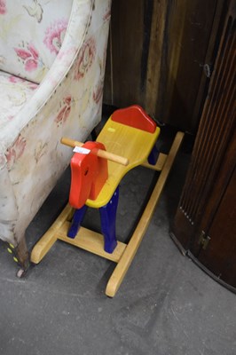 Lot 744 - Small childs rocking horse