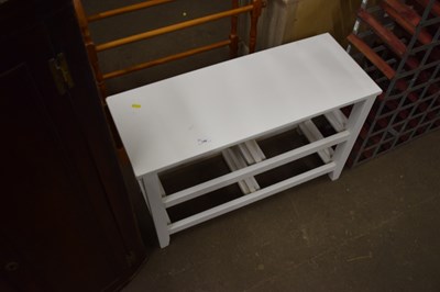 Lot 748 - White side table