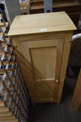 Lot 789 - Light wood single door cupboard