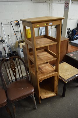 Lot 792 - Pine shelf unit