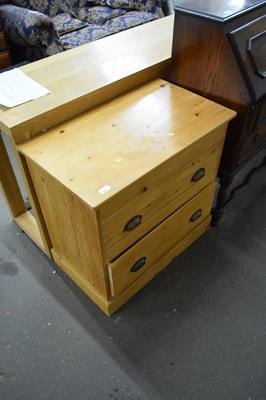 Lot 806 - Modern pine chest of drawers