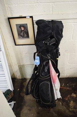 Lot 832 - Case of wilson golf clubs