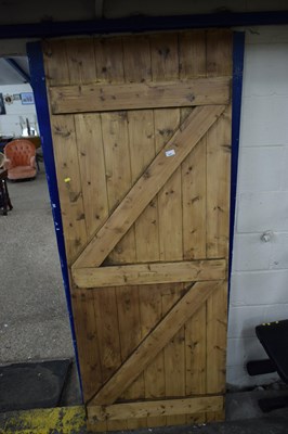 Lot 855 - Pine door