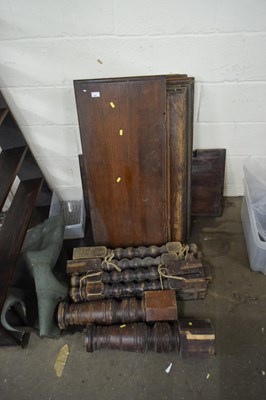 Lot 846 - Qty various cabinet tops, table legs etc