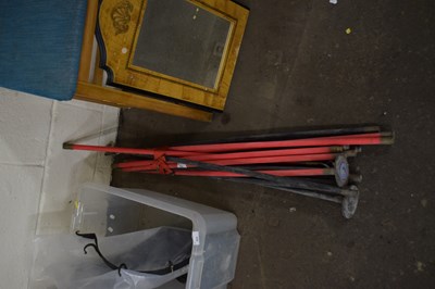 Lot 854 - Qty drain rods