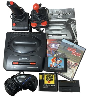 Lot 464 - A Sega Megadrive II 16-bit console with...