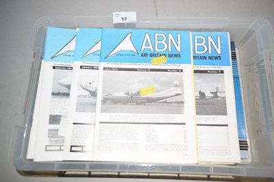 Lot 17 - Box of Air Britain news magazines