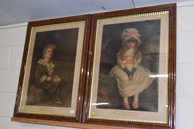 Lot 29 - Two coloured prints 'Cherry Ripe' and 'Bubbles'