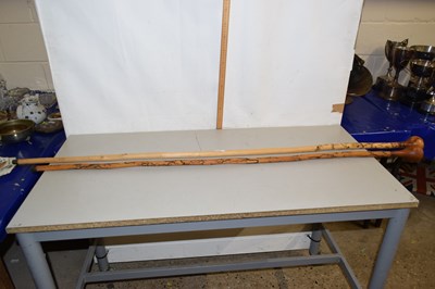 Lot 24 - Two walking sticks