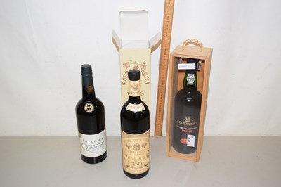 Lot 101 - Bottle of Taylor's Port, bottle of Cockburn...
