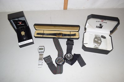 Lot 126 - Mixed ladies and gents wrist watches