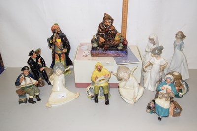 Lot 144 - Group of various figurines to include Royal...