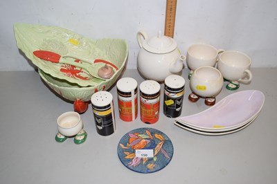 Lot 150 - Mixed Carlton ware leaf formed dishes, Carlton...