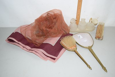 Lot 168 - Various dressing table items, san marino scarf...