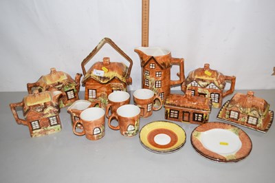 Lot 170 - Collection of cottage ware tea wares