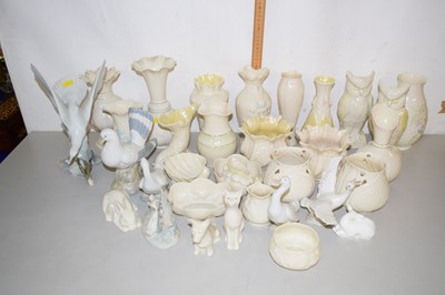Lot 190 - Collection of 20th century Irish Belleek...