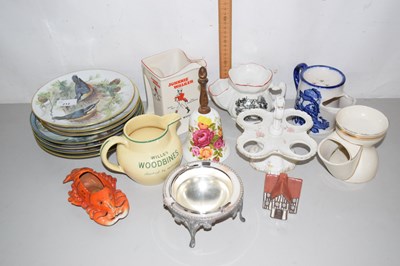 Lot 212 - Collectors plates, vintage shaving mugs and...