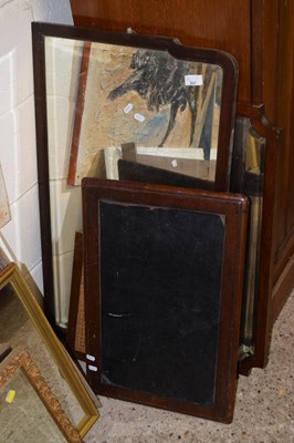 Lot 247 - A writing slope and two mirrors