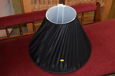 Lot 285 - black lamp shade