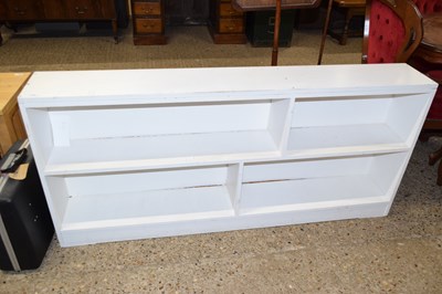 Lot 288 - White painted bookcase