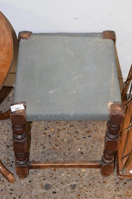 Lot 295 - Foot stool