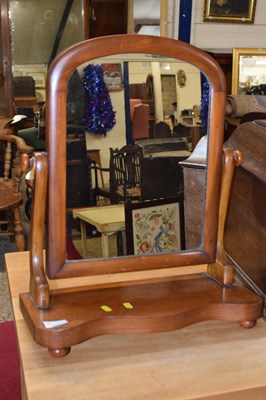 Lot 299 - Victorian dressing table mirror