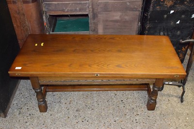 Lot 310 - Old Charm oak coffee table with folding top