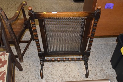 Lot 326 - Cane work fire screen