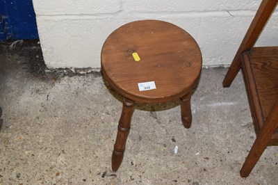 Lot 342 - Milking stool