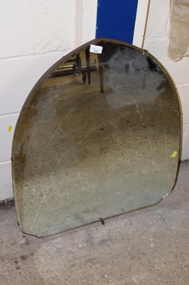 Lot 344 - Arch back mirror