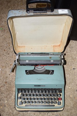 Lot 348 - Portable typewriter