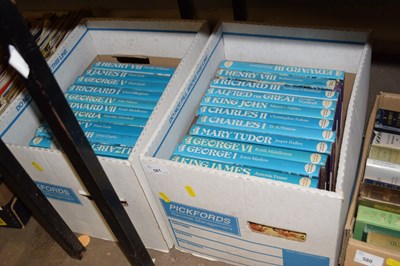 Lot 581 - Two boxes Book club associates history of...