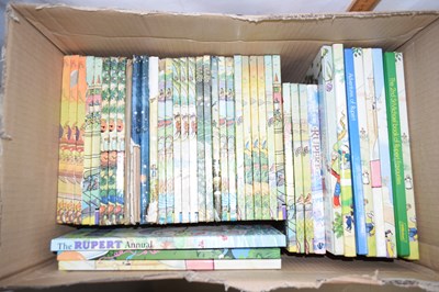 Lot 603 - Box vintage Rupert books